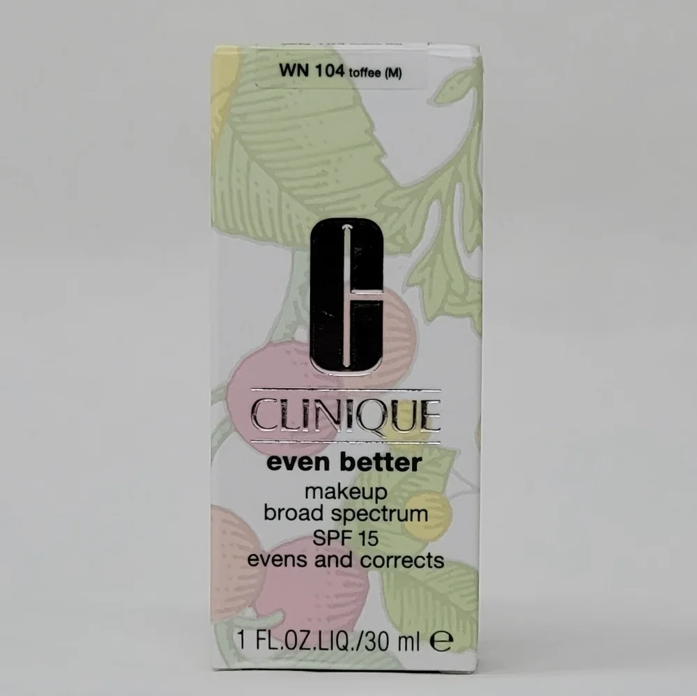 Clinique Even Better Makeup Broad Spectrum SPF 15 WN 104 toffee (M)